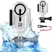 Coyktonty Dive Case Waterproof Case for Insta360 Go 3S/GO 3, Underwater Diving Protective Shell 40M with Bracket Accessories