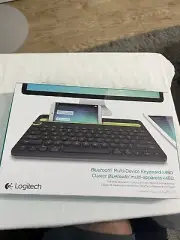 Logitech K480 Wireless Keyboard for WINDOWS iPad MAC Android PC Chrome TABLET