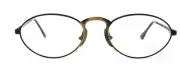 Club LA 6205 Metal Oval Readers Retro Eyeglasses Gold Purple Black Austria 90s