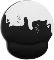 Ergonomic Mouse Pad with Wrist Rest Funny Mouse Pad Cushion with Wrist Support C