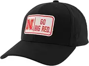 Zephyr ZHATS Men's Standard NCAA Officially Licensed Fitted Hat ZH Patch Defer Black