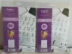 Crafter's Companion Alphabet Script Uppercase & Lowercase Photopolymer Stamp...