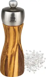 Peugeot Classic Fidji Salt Mill, Olive Wood 8 1/2 inches