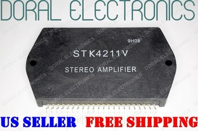 STK4211V Free Shipping US SELLER Integrated Circuit IC Stereo Amplifier