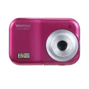 Vivitar 12.1 MP Outdoor Digital Compact Camera Pink Adventure Photography