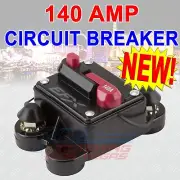 140 AMP CIRCUIT BREAKER 12V RESET CAR AUDIO STEREO MARINE 140A CB140 SCOSCHE NEW