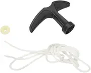 JicSuXi Engine Start Rope Handle Kit, Pull Start Parts, Easily Install Repairing Accessories,1 M Cord Length for 60cc 66cc 80cc
