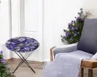24" Purple Agate Round Coffee Table Top Antique Living Room Side Bistro Table