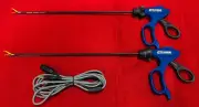 2set-Laparoscopic EXCALIBUR Bipolar Maryland With Golden Tip 5mm Best Quality