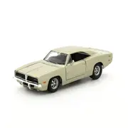Maisto Licensed 1:25 Scale Dodge Charger R T 1969 Diecast Model Car Silver