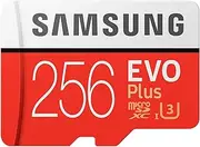 Samsung Evo Plus 256 GB MicroSD Card with Adapter 8772656000