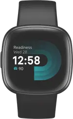 Fitbit Versa 4 - Black/Graphite Aluminium