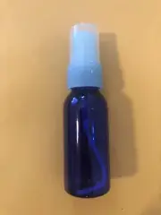 10 Pack 1oz Fine Mist Blue Spray Bottles,30ml Refillable Small Plastic