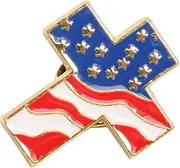 [Generic] Creative Brooch Clothes Badge Pride Flag Novelty Brooch Brooches Clothes Decoration Lapel Christmas Brooch Outfits Hazbin Remembrance Day Hobbit Clothes Pins Fashion Breastpins Red