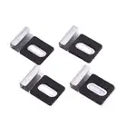 Upgraded Glass Mounting Clip Steel Glass Mount Secure & Simple Glass Clip set