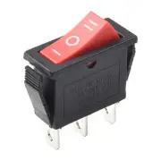 10,000 Times Use 3 Pin Switch ON-OFF-ON Switch Rocker Switch Push Button Switch
