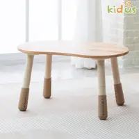 在飛比找momo購物網優惠-【kidus】2024新款 80公分兒童實木花生桌 遊戲桌 