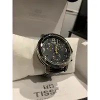 在飛比找蝦皮購物優惠-Tissot 天梭 男錶 皮錶帶 三眼 石英