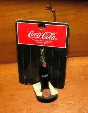 Coca-Cola Trim a Tree Collection Note for Santa Coke&Cookie Miniature Ornament