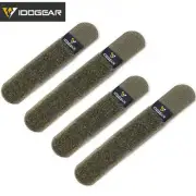 IDOGEAR 4pcs Cable Ties Strap Webbing Tidy Organizer Fix Hook& Loop Grip Duty