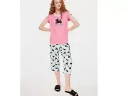 Peter Alexander Women’s Scottie Dog Tee and 3/4 Pant PJ Set - Size XS - BNWT