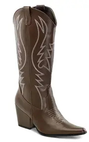 Brown Western Cowgirl Adult Boots