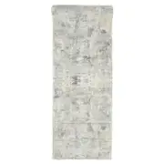 Bayonne 80 x 330cm Grey Blue Polypropylene Runner Rug