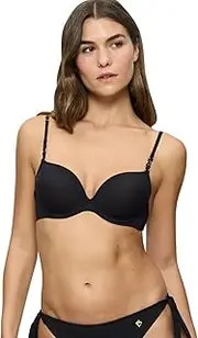 [Triumph] Women's Summer Twist WHU Bikini top, Black, 12, Black, 16