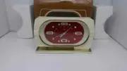 Vintage Diamond Alarm Clock Wind Up Retro '70s No. 8107 ORIGINAL BOX NEW WORKING