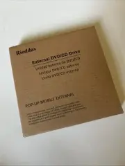 Rioddas External CD/DVD Drive for Laptop-USB 3.0-Player-Portable-RW Burner CD