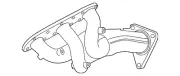 Genuine Nissan Exhaust Manifold 140C2-1PM0C (for: Nissan)
