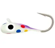 Northland Tackle Tungsten Gill-Getter Jig 1/28 oz Glow Purple Wonder 2 per pack