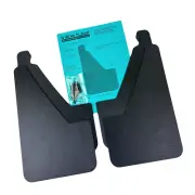 Mud Flap Guard Mudflap Splash Black ABS Plastic 1970-81 Firebird Camaro 4pc