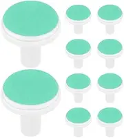 FOMIYES 10Pcs Baby Nail File Pads Replacement Heads for Electric Nail Trimmers, Safe and Gentle Buffing Pads for Toddlers over 12 Months, Green