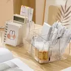 Portable Cosmetics Sorting Case 5 Grids Pencil Pens Container Makeup Brush