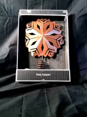 TARGET CHRISTMAS TREE TOPPER. BRAND NEW IN BOX