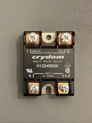 Crydom H12D4890K Solid State Relays (SSR) SPST-NO 90A 48-530VAC With SCR