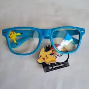 BNWT Nintendo Pokemon Pikachu Sunglasses Blue Kids Toy Clear