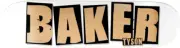 Baker Tyson Peterson Brand Name White Veneer 8.5 Skateboard Deck