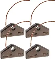 EMSea 2 Pairs of Carbon Brushes 30x16x4mm Compatible with Miele Tumble Dryer 5153702 4490382