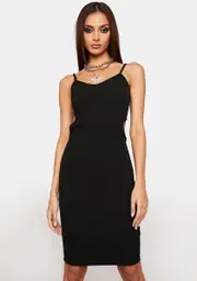 Hottie Calling Knit Midi Dress