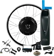 TDR Electric Bike Conversion Kit 1500W 48V 700C 28" 29" Inch Rear Rim Motor Kit With 20AH Downtube Battery and charger
