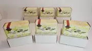 Matchbox 1995 Die-Cast Models Of Yesteryear Nascar 6 Sets Of 2 Orig. Boxes W/COA
