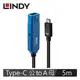 LINDY林帝 主動式 USB3.2 GEN 1 TYPE-C公 TO A母延長線 5M
