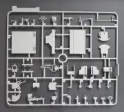 Dragon 1/35 Scale Sturmpanzer Ausf.I als Befehls. Parts Tree D from Kit No. 6819