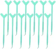 OHPHCALL 12pcs False eyelash y-shaped brush lash tools Grafted Eyelashes Tool lash perm brush eyelash extension lift tools makeup Eyelash Lift Comb Ironing pad Fake eyelashes