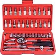 Electric Ratchet, Marine Maintenance Tool, Portable Electric Ratchet Wrench Set for Marine, Industrial Maintenance, Construction, Electrical Work, Workshop