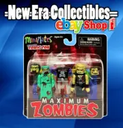 New York Comic Con Maximum Zombies MiniMates 2-Pack Diamond 2011