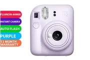 FUJIFILM INSTAX MINI 12 Instant Film Camera (Lilac Purple) - BRAND NEW