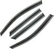 Car Window Sun Rain Visor Deflector Guard Compatible for Hyundai Elantra 2003 2004 2005 2006 2007 2008 2009 2010 2011 Accessories 4PCs